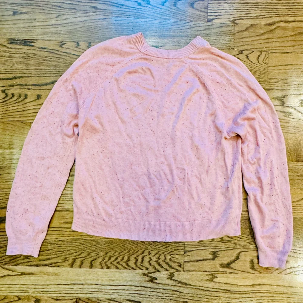 Stitches & Stripes Jaelynn Crewneck Sweater, pink, XL